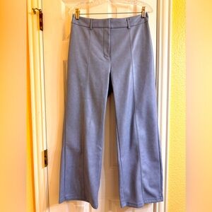 7 For All Mankind Blue PLeather Pants